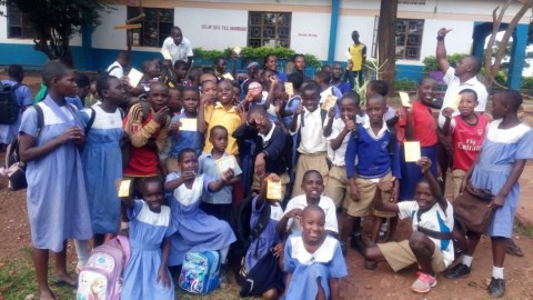 Membres de l’école primaire Smart Club Makerere COU