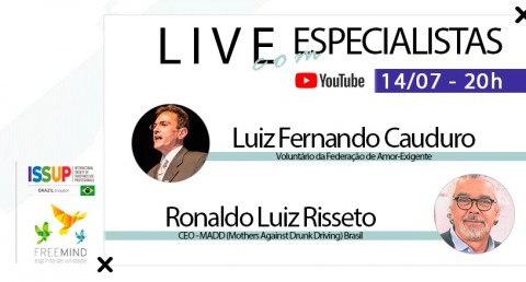 Live Estágios do Impacto da DQ na família e a imposcia dos Grupos de Apoio - 14/07