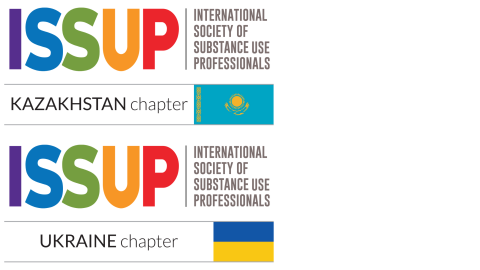 Logo ISSUP Ukraina dan ISSUP Kazakhstan