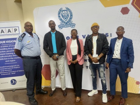 Painel de Discussão do Diálogo da Juventude do Serviço de Polícia do Botswana