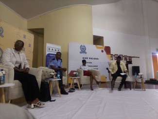 Painel de Discussão do Diálogo da Juventude do Serviço de Polícia do Botswana