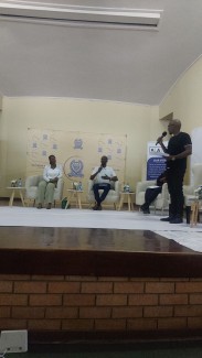 Painel de Discussão do Diálogo da Juventude do Serviço de Polícia do Botswana