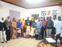 Foto del lanzamiento de ISSUP Gambia